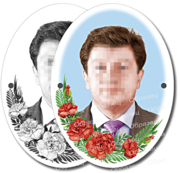 04 Гвоздики без надписи на овале