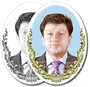 06 Орнамент без надписи на овале